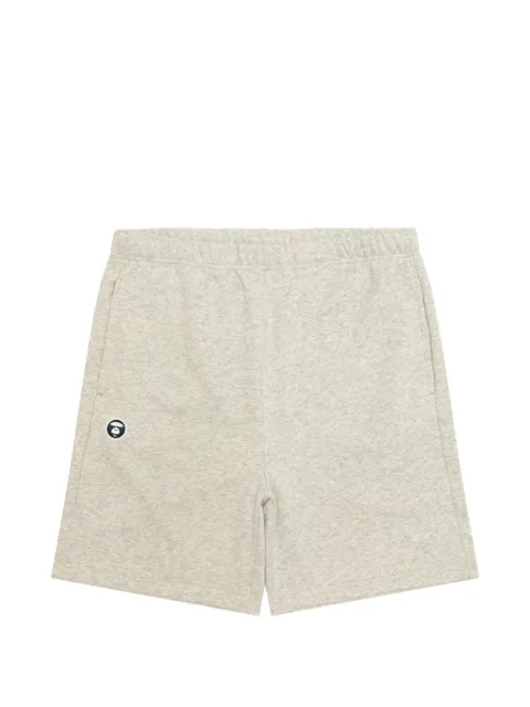 AAPE BY *A BATHING APE® AAPENOW Moonface sweat shorts Grey AAPSPMC685XAQ