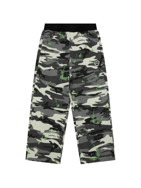 AAPE BY *A BATHING APE® camouflage-pattern track pants Grey AAPPTMC652XXP