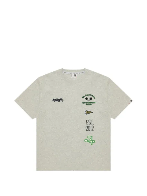 AAPE BY *A BATHING APE® patch-detail T-shirt Grey AAPTEM1653XAO
