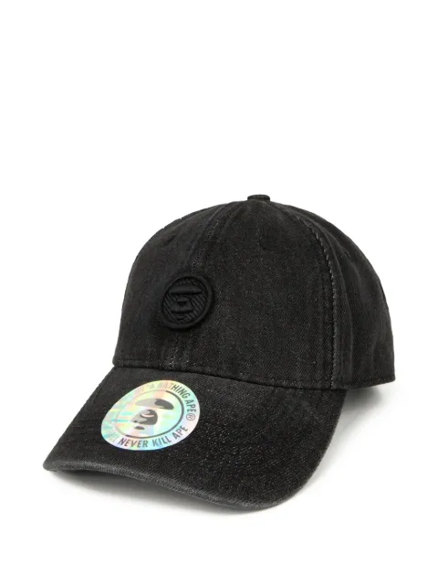 AAPE BY *A BATHING APE® logo-patch cap Black AAPCPM5313XXQ