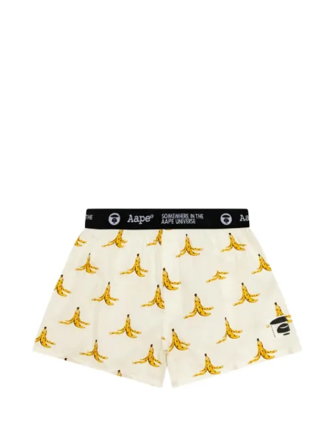 AAPE BY *A BATHING APE® banana-print boxers Neutrals AAPUWM5339XXP