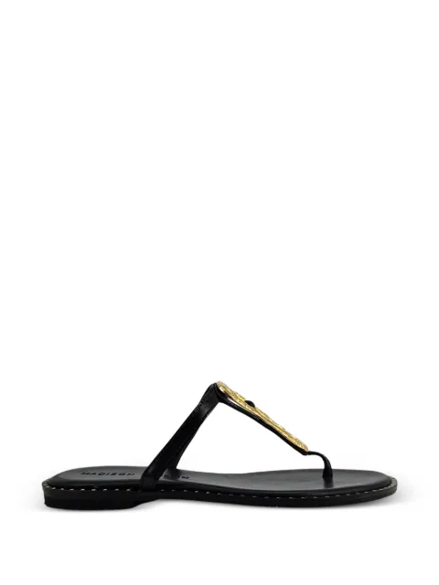 Madison Maison hammered link sandals Black 02310
