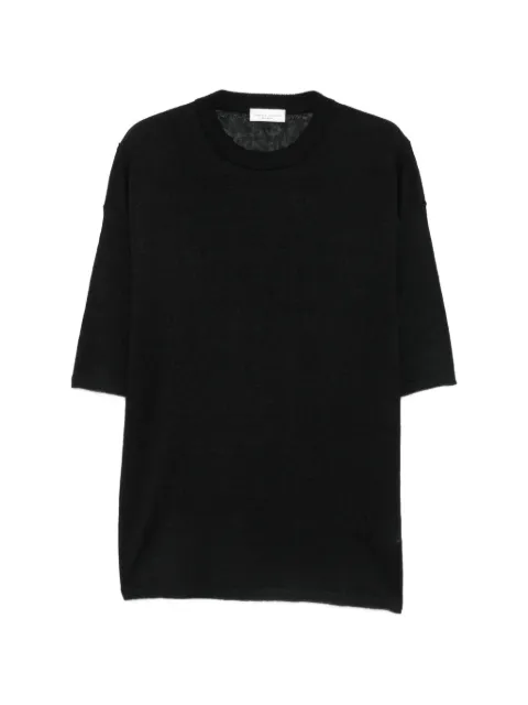 Roberto Collina short-sleeve sweater Black 261MYA2022109