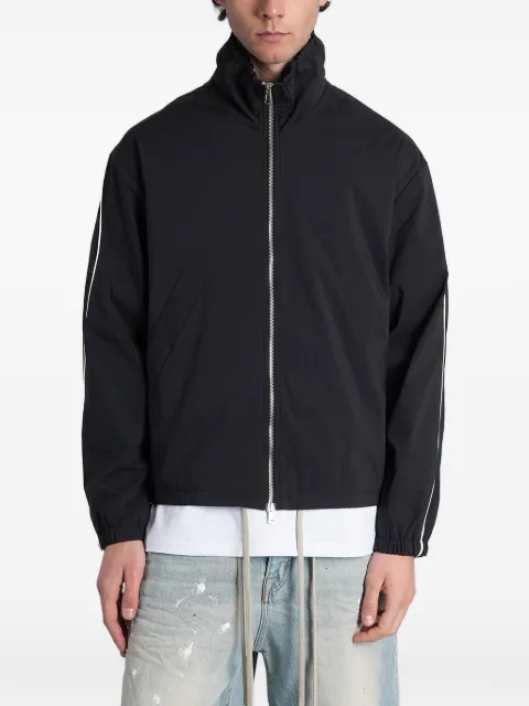 STATE OF ORDER piped-trim high-neck jacket Black SJ26026