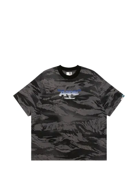 AAPE BY *A BATHING APE® Aapeunvs camouflage-print T-shirt Grey AAPTEM1880XXQ