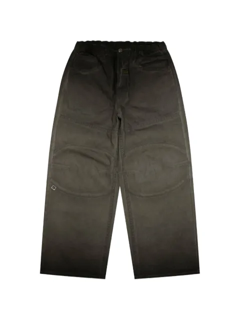 AAPE BY *A BATHING APE® AAPEUNVS knee-patch trousers Grey AAPPTMD600XXQ