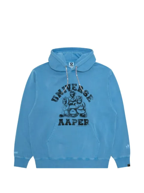 AAPE BY *A BATHING APE® Aaper graphic hoodie Blue AAPSWMC369XXP