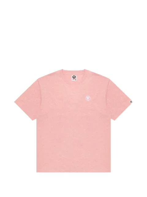 AAPE BY *A BATHING APE® AAPENOW Moonface T-shirt Pink AAPTEM1808XAQ