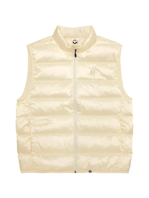 AAPE BY *A BATHING APE® AAPENOW quilted puffer vest Neutrals AAPDNM7719XXP