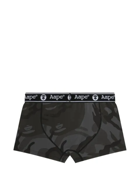 AAPE BY *A BATHING APE® camo-print boxers Black AAPUWM5240XXO