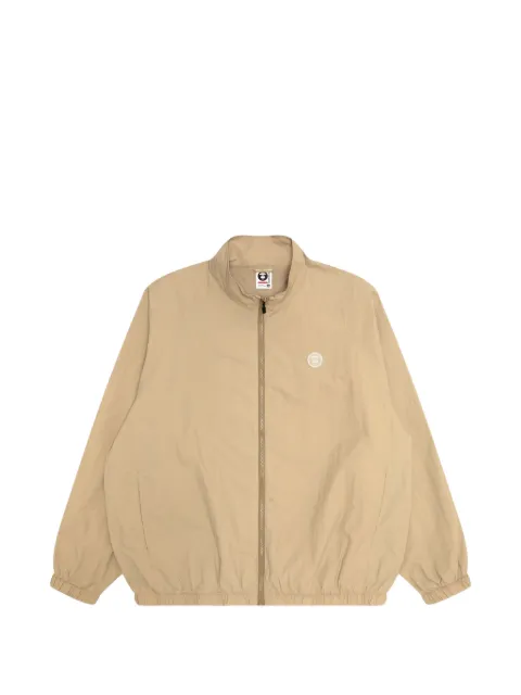 AAPE BY *A BATHING APE® moonface logo windbreaker jacket Neutrals AAPLJM7703XXO