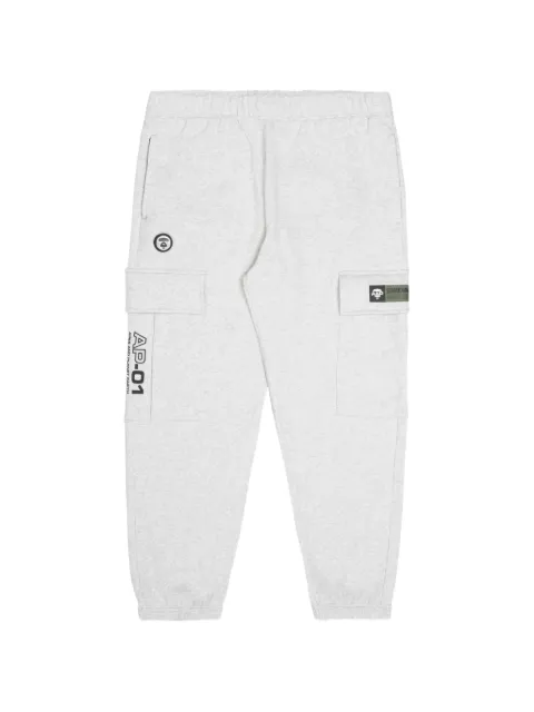 AAPE BY *A BATHING APE® elastic-waistband track pants Grey AAPPTM6934XAJ
