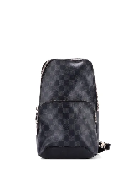 Louis Vuitton Pre-Owned Avenue Sling Bag Damier Graphite crossbody bag Black T6NRXOEBL8YA0HGH