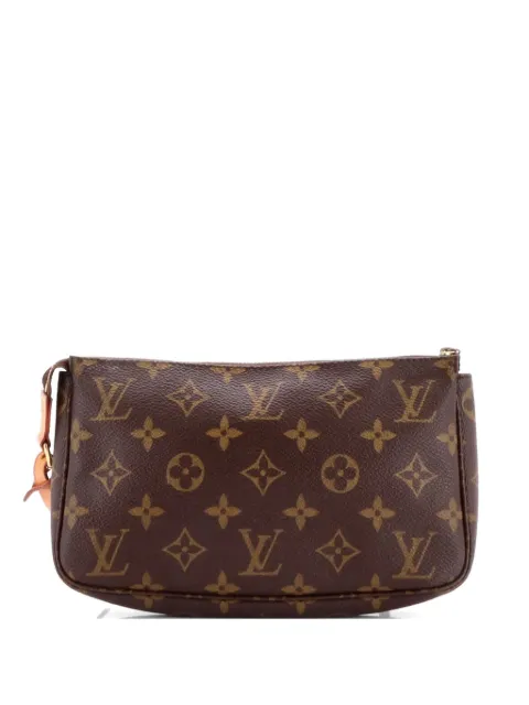 Louis Vuitton Pre-Owned Pochette Accessoires NM Monogram Canvas clutch bag Brown SKNTZM1VH2Q5A884