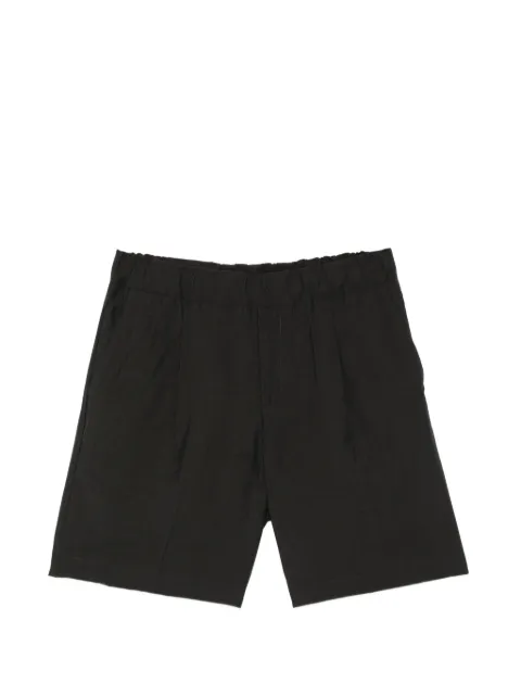 Costumein Tony elasticated-waist pleated shorts Black 26S38