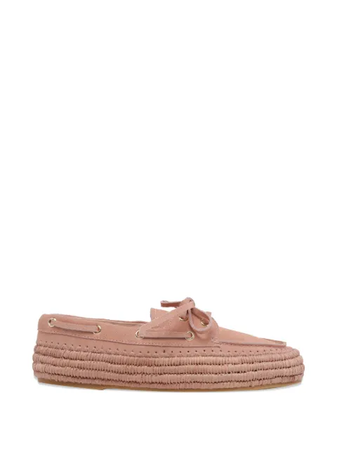 Paloma Barceló Penelope raffia-upper mules Pink 2606MAKEUP