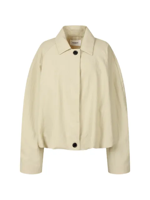 TOMBOY gathered volume jacket Neutrals 9106213206