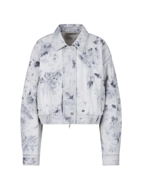 TOMBOY ice-wash denim jacket White 9106213558
