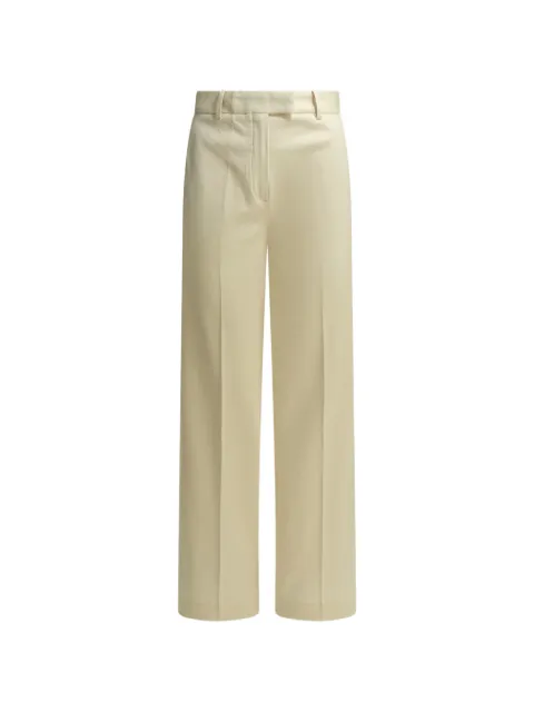 Circolo 1901 creased high-waisted trousers Neutrals FD3850