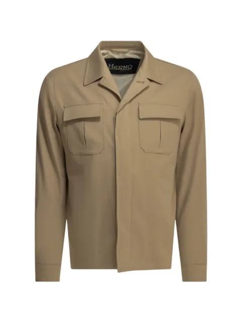 Herno flap-pocket jacket Neutrals GI000634U13286S