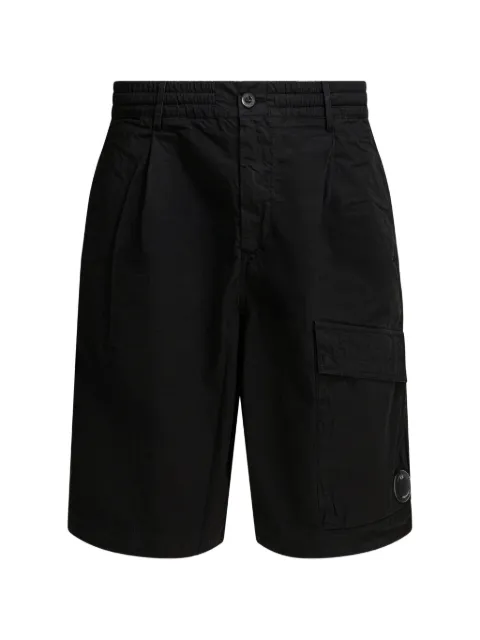 C.P. Company lens-detail cargo shorts Black 20CMBE127A110325G999