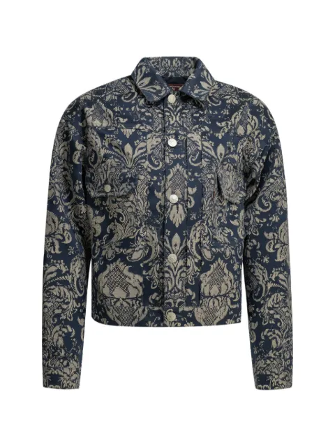 Junya Watanabe MAN x Levi's® damask-pattern denim jacket Blue WQJ202