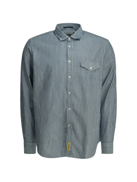 B.D. Baggies Bradford striped cotton shirt Blue BRADFORDB16W6403