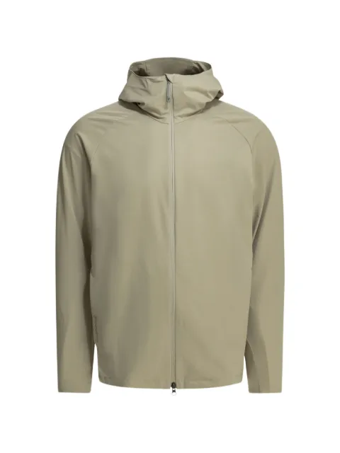 Houdini Sportswear Daybreak Houdi II hooded raglan-sleeve windbreaker Neutrals 860092