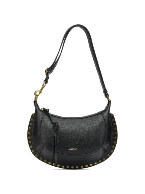 ISABEL MARANT Oskan Moon shoulder bag in soft leather Black PP0003FAD1C04M