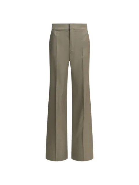 SA SU PHI pressed-crease wide-leg trousers Grey S26320AU0780