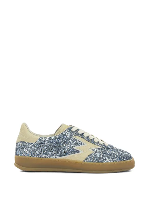 MOA CONCEPT embellished leather sneakers Blue CL282