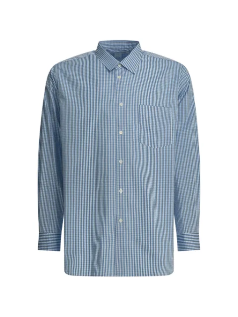 Comme Des Garçons Shirt checked shirt Blue FZB206PER