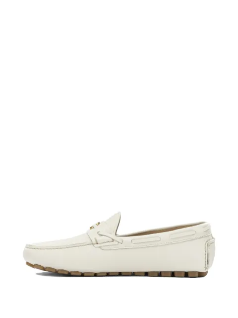 Valentino Garavani VLogo Signature leather loafers White YS0K98NEX