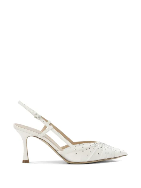 Ninalilou Amy crystal-embellished pumps White 361232