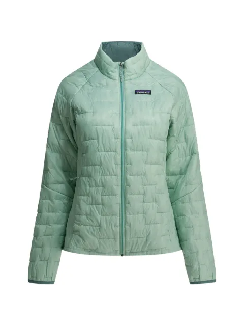 Patagonia Micro Puff® quilted high-neck jacket Green 84071