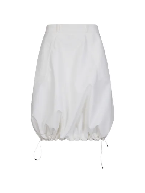 Coperni tailored balloon skirt White COPJ139F3061