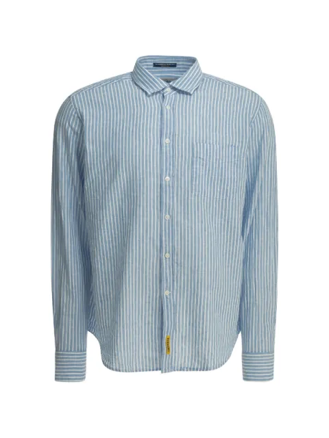 B.D. Baggies Bradford vertical-stripe shirt Blue BRADFORDB1601601