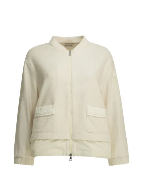 Moncler zip-fastening jacket Neutrals 8G0002689BDU