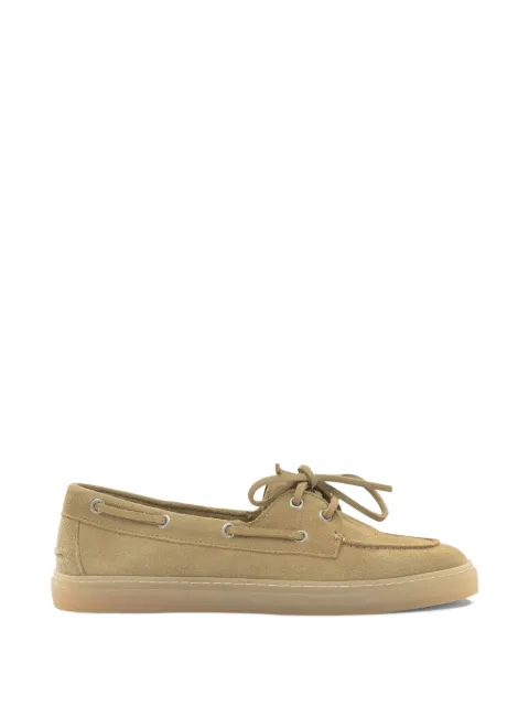 Copenhagen lace-up suede loafers Neutrals S6CPH160