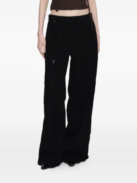 ili node Greer drawstring trousers Black AGLZ24A