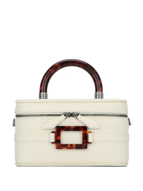 Roger Vivier mini top-handle tote bag White RBWAORH0100QV7