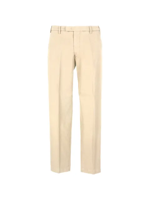 michael coal pressed-crease straight-leg trousers Neutrals MCSR2138S26494