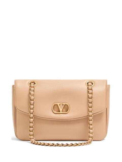 Valentino Garavani Djuna medium chain bag in nappa leather Pink WB0T57AIR