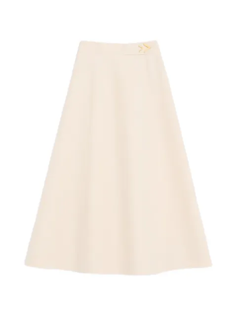 Valentino Garavani Crepe Couture midi-skirt Neutrals BRAFD51CF