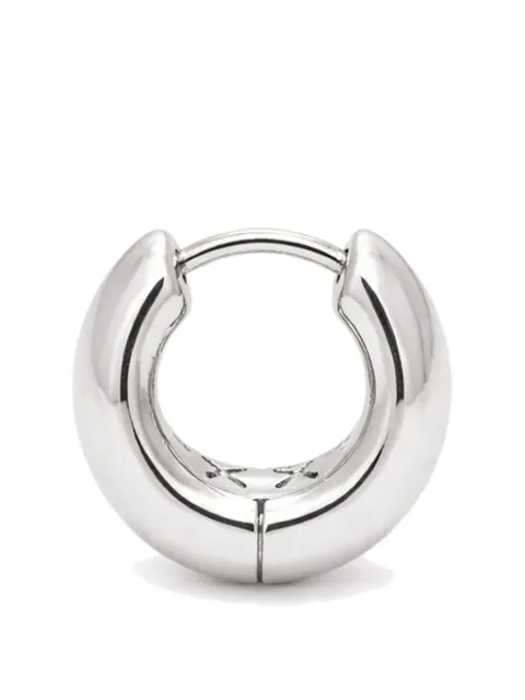 YOJ hoop earring Silver 19MES009