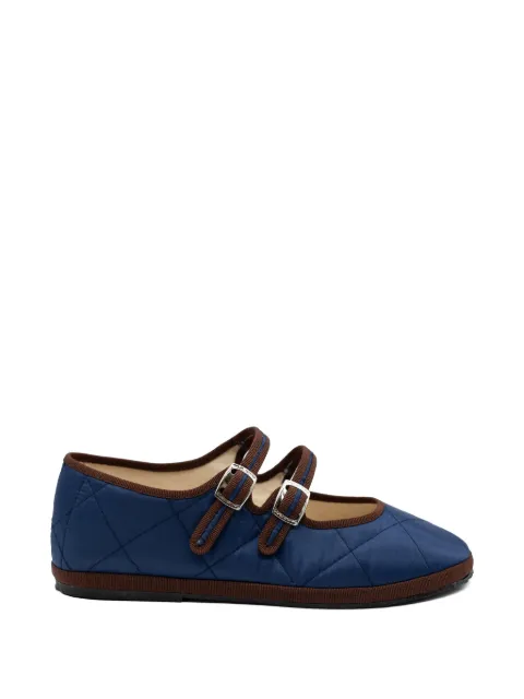 Gondolina Acqua Alta quilted ballet flats Blue GPLB2