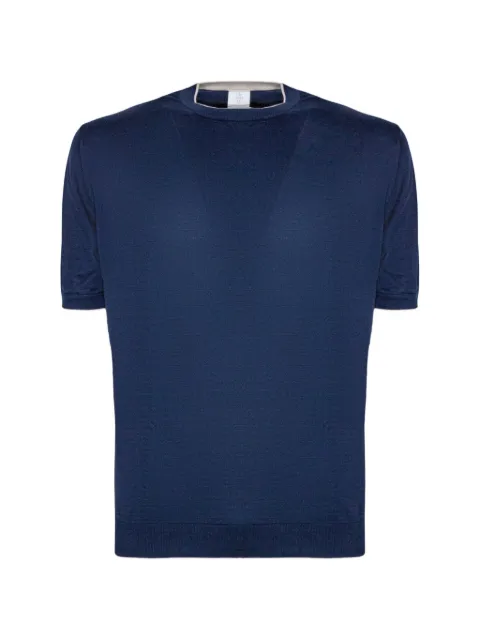 Eleventy short-sleeve T-shirt Blue M76MAGM65MAG0M0411103
