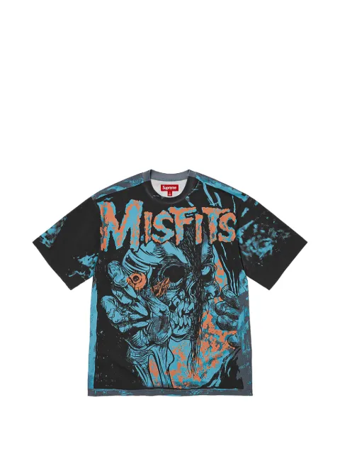 Supreme misfits graphic-print T-shirt Blue SU27395