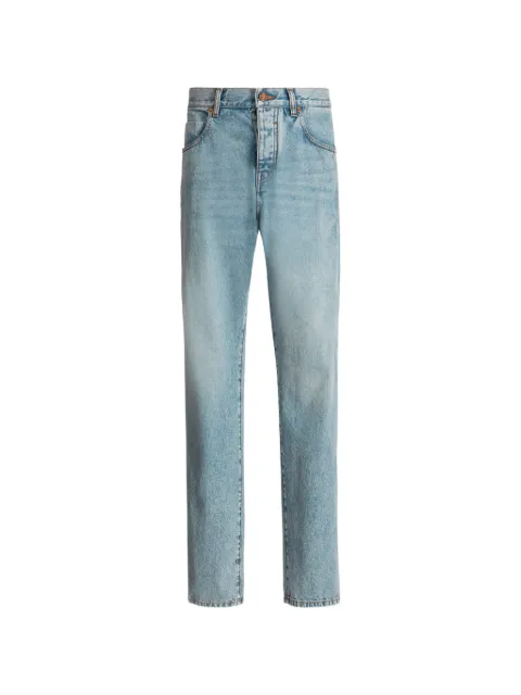 Balmain loose-fit jeans in light blue denim Blue HH1ML138DF97