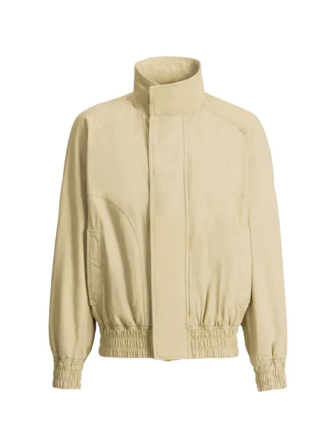 Balmain cotton Balmain Vintage bomber jacket Neutrals HH1TFC51CG55
